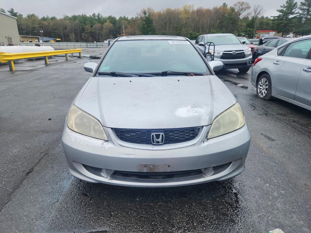 2007 Hond Civic Silver vin: 1HGEM21935L032807