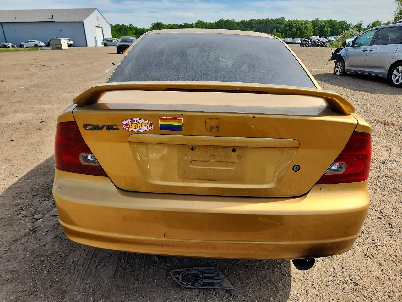 2001 Honda Civic Si Gold vin: 1HGEM21941L017517