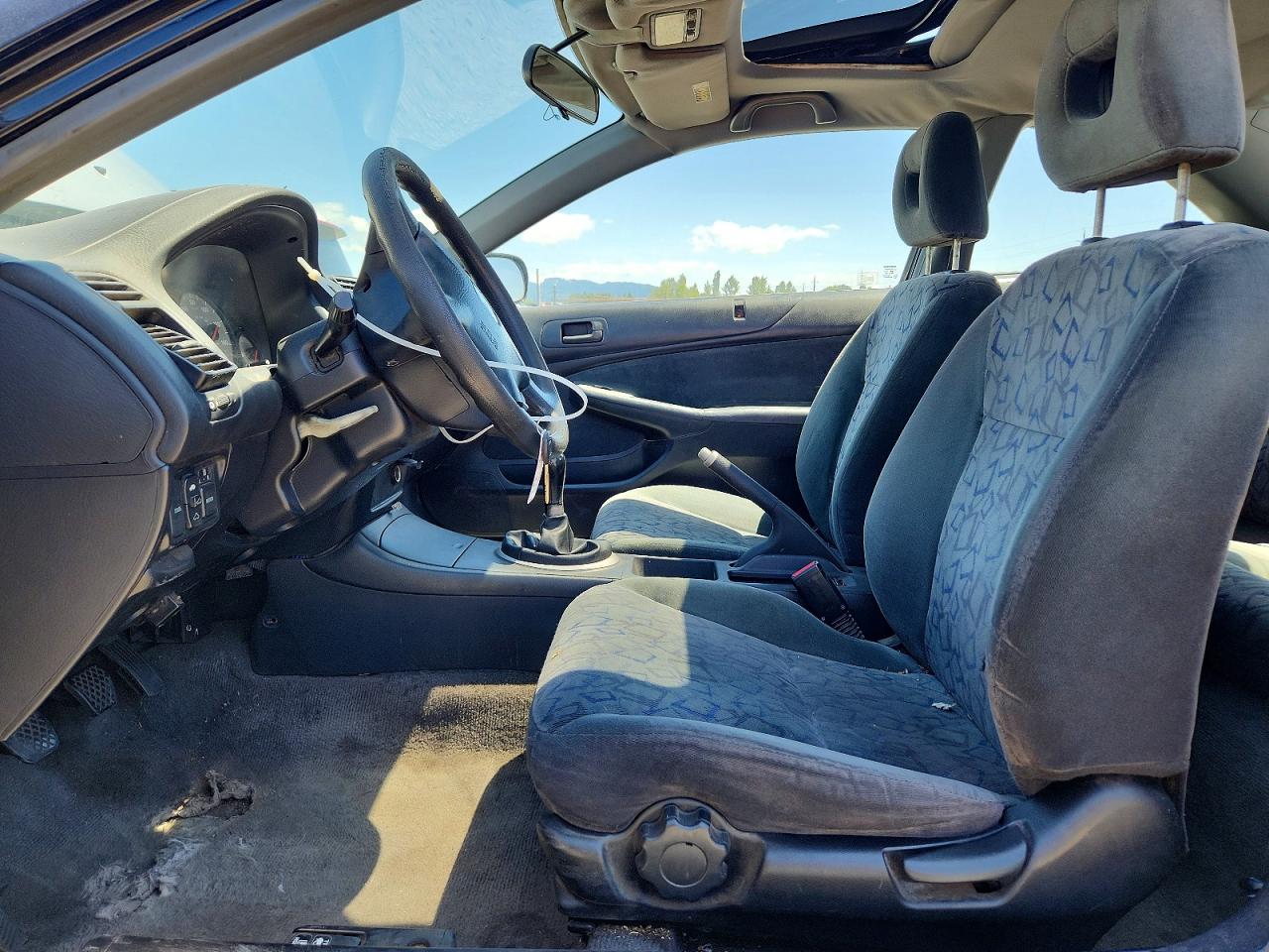 2002 Honda Civic Ex Черный vin: 1HGEM21942L073703