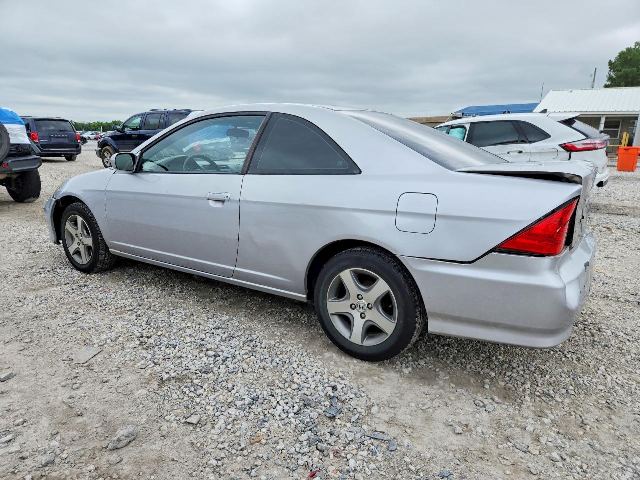 2004 Honda Civic Ex Серебряный vin: 1HGEM21944L017277