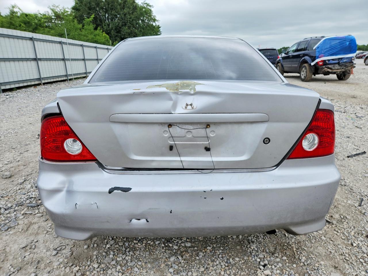2004 Honda Civic Ex Серебряный vin: 1HGEM21944L017277