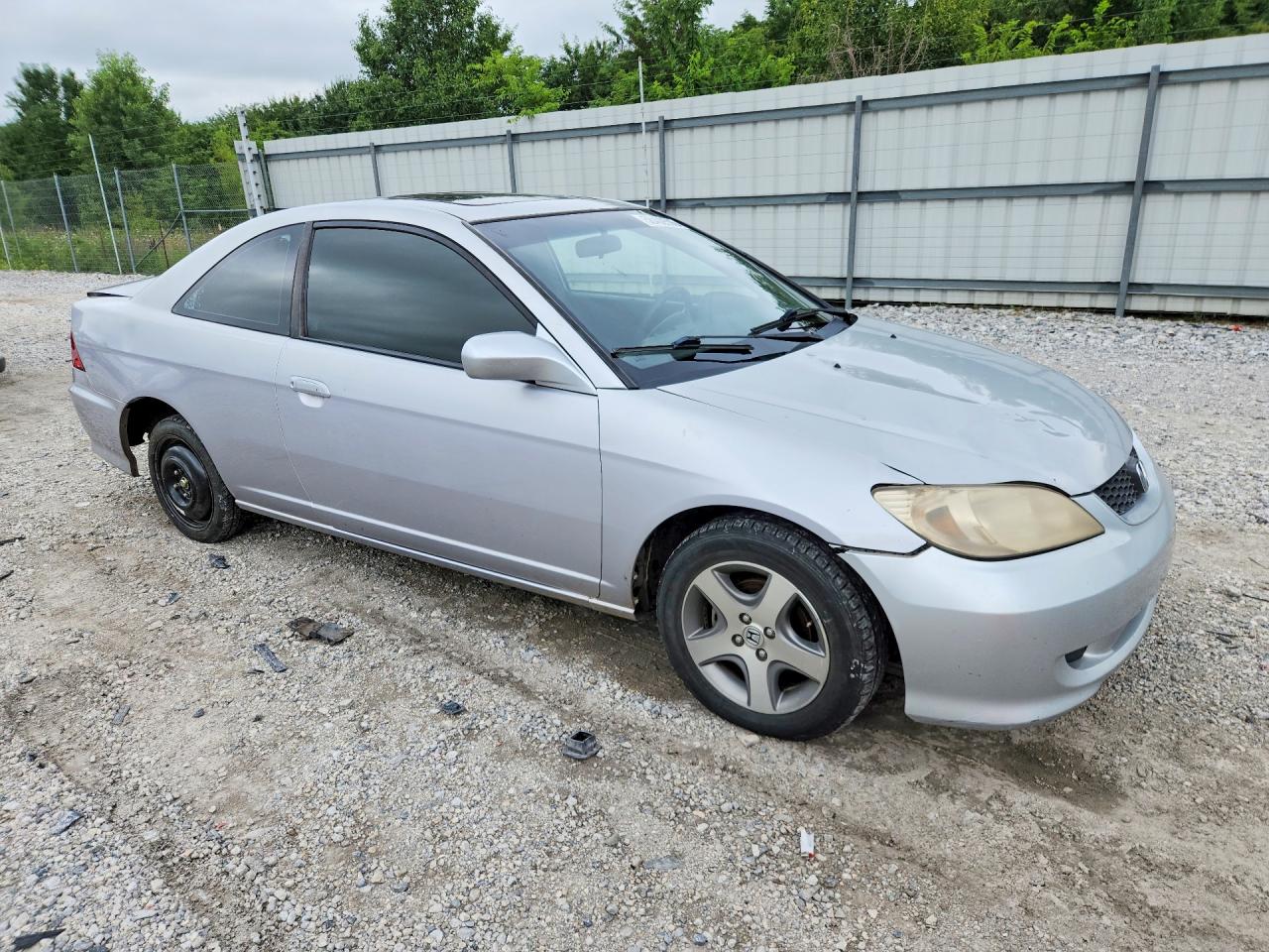 2004 Honda Civic Ex Серебряный vin: 1HGEM21944L017277