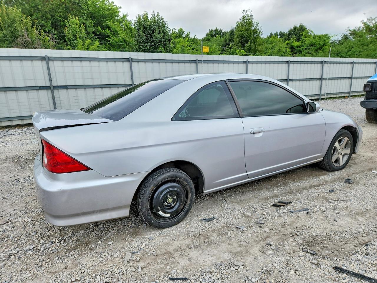 2004 Honda Civic Ex Серебряный vin: 1HGEM21944L017277