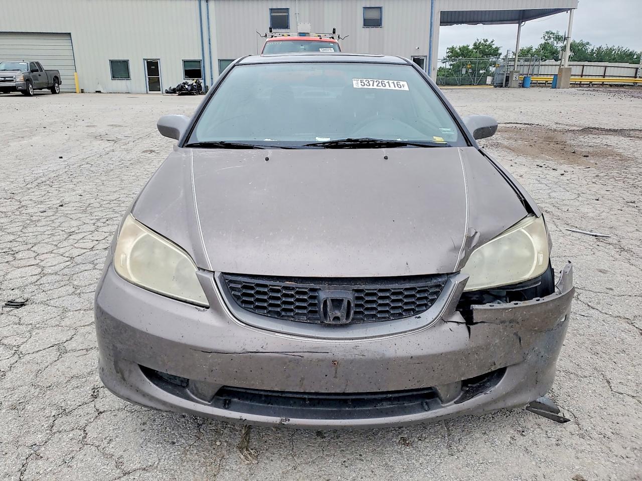2004 Honda Civic Ex Серебряный vin: 1HGEM21984L085565