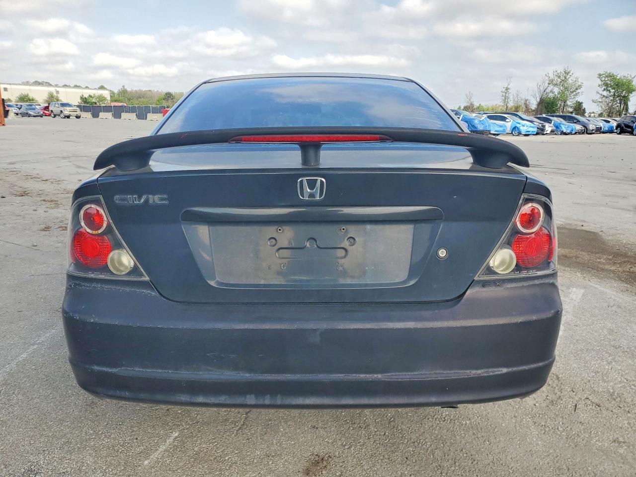 2002 Honda Civic Ex Black vin: 1HGEM219X2L108874