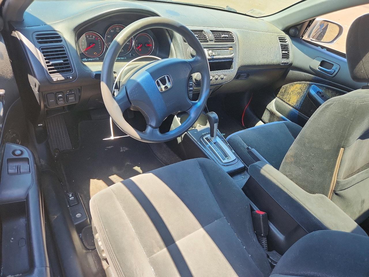 2005 Honda Civic Ex Gray vin: 1HGEM22075L053403