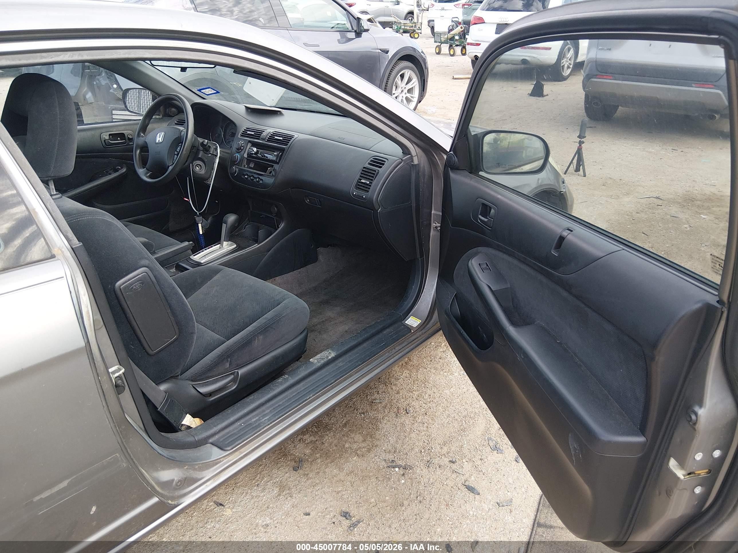 2004 Honda Civic Ex Champagne vin: 1HGEM22084L062707