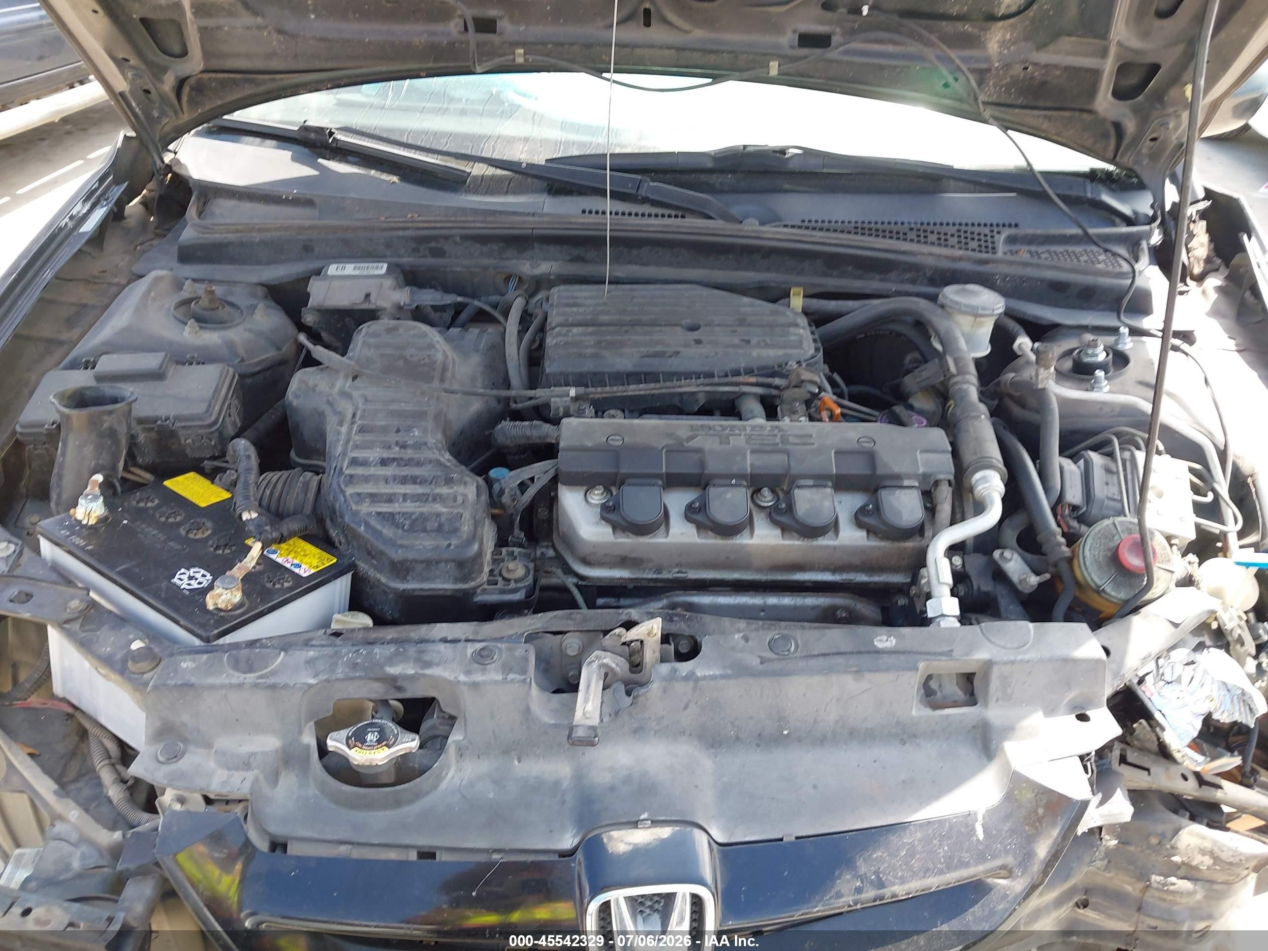 2002 Honda Civic Ex Black vin: 1HGEM220X2L084270