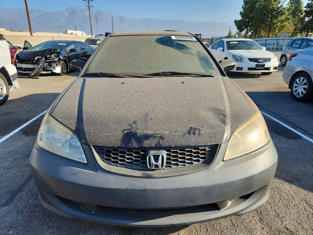 2005 Honda Civic Dx Vp Black vin: 1HGEM22105L062243