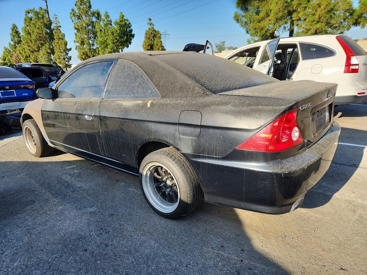 2005 Honda Civic Dx Vp Black vin: 1HGEM22105L062243