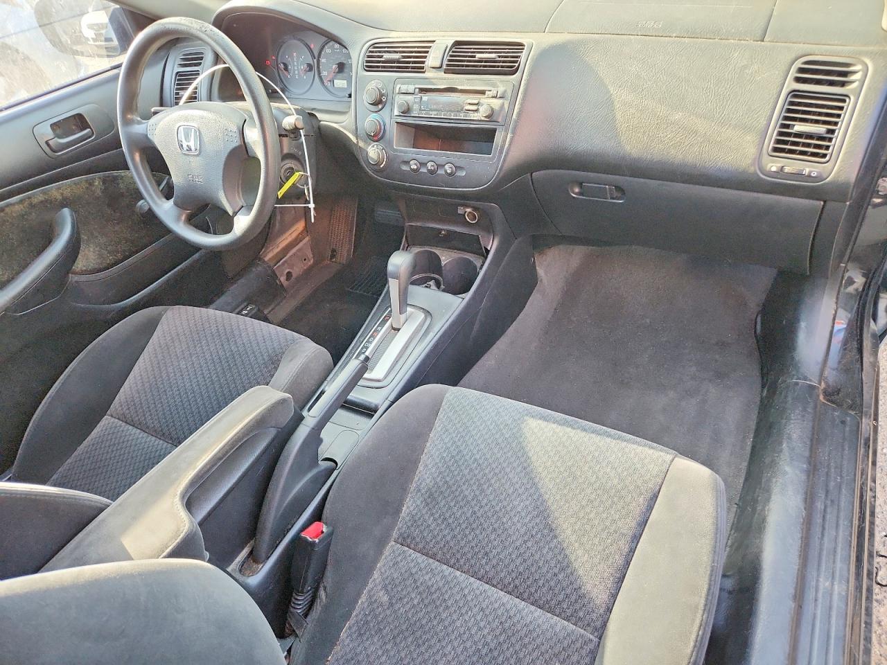 2005 Honda Civic Dx Vp Black vin: 1HGEM22105L062243