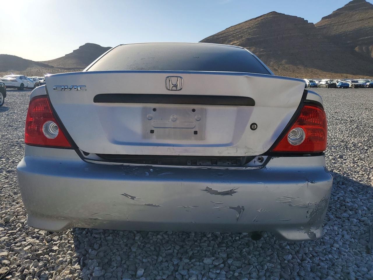 2005 Honda Civic Dx Vp Silver vin: 1HGEM22115L011673