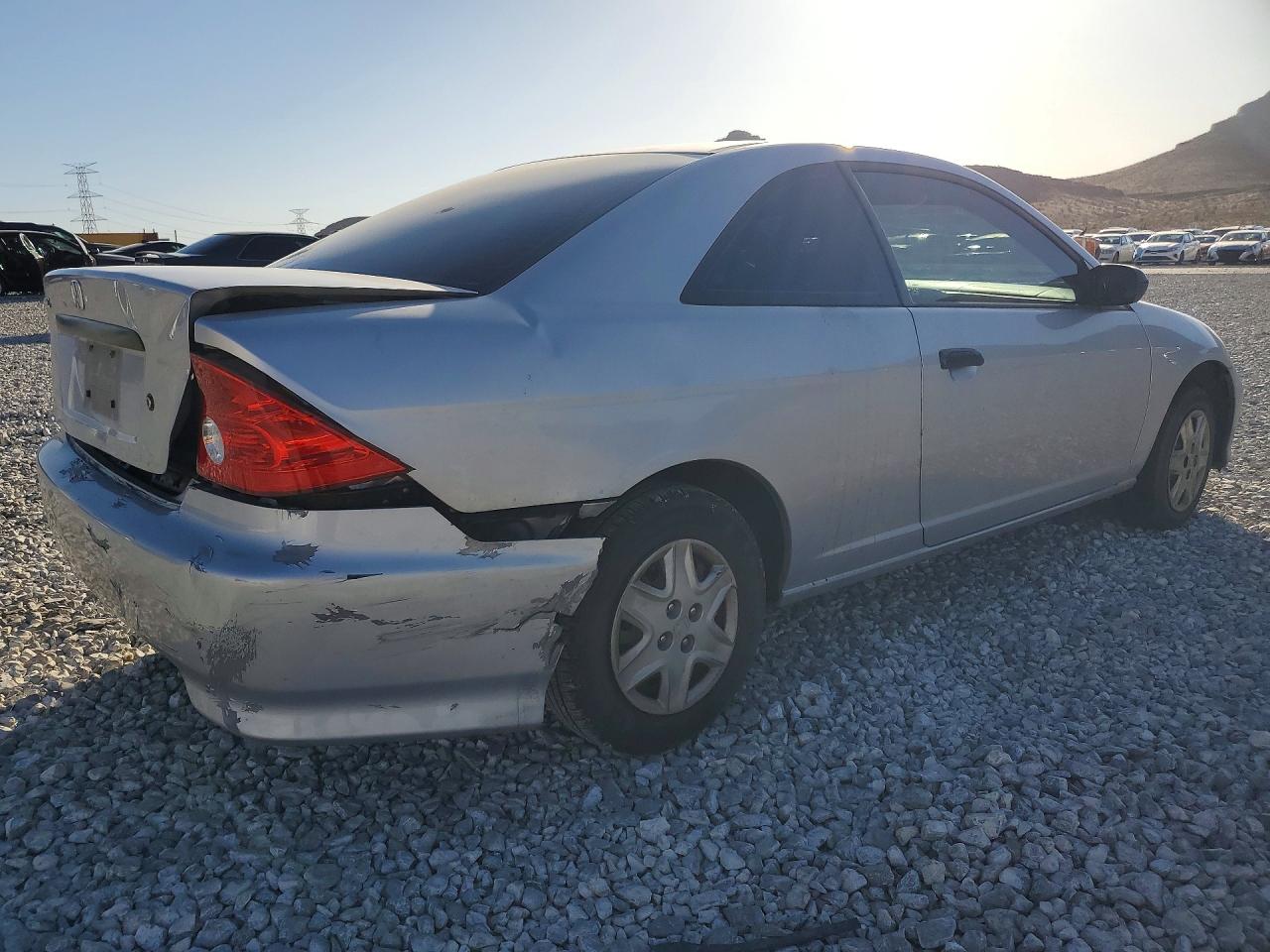 2005 Honda Civic Dx Vp Silver vin: 1HGEM22115L011673