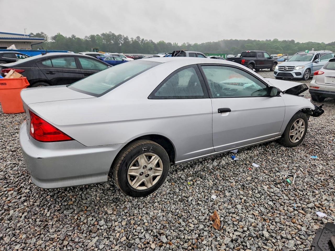 2005 Honda Civic Dx Vp Серебряный vin: 1HGEM22115L019076