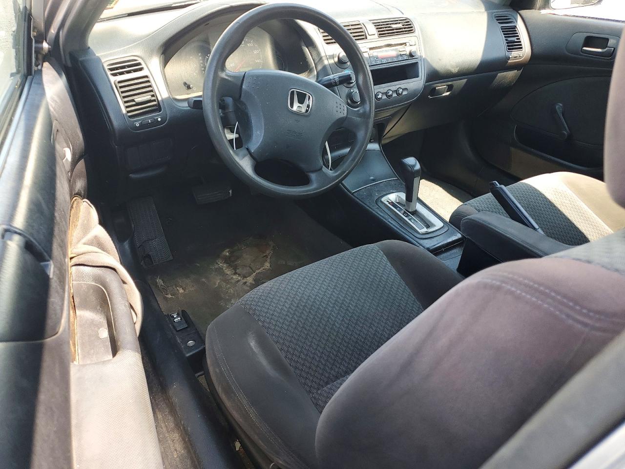 2005 Honda Civic Dx Vp Silver vin: 1HGEM22115L080315