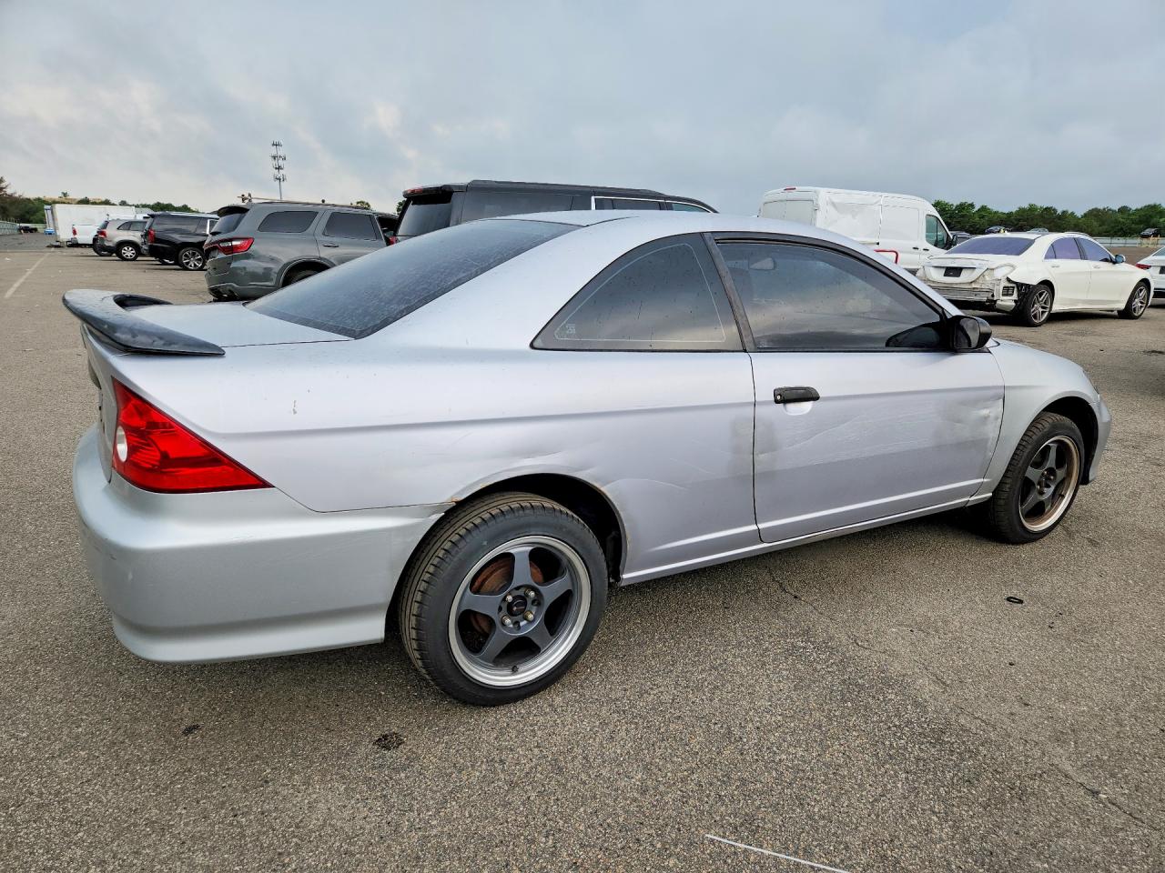 2005 Honda Civic Dx Vp Silver vin: 1HGEM22125L080453