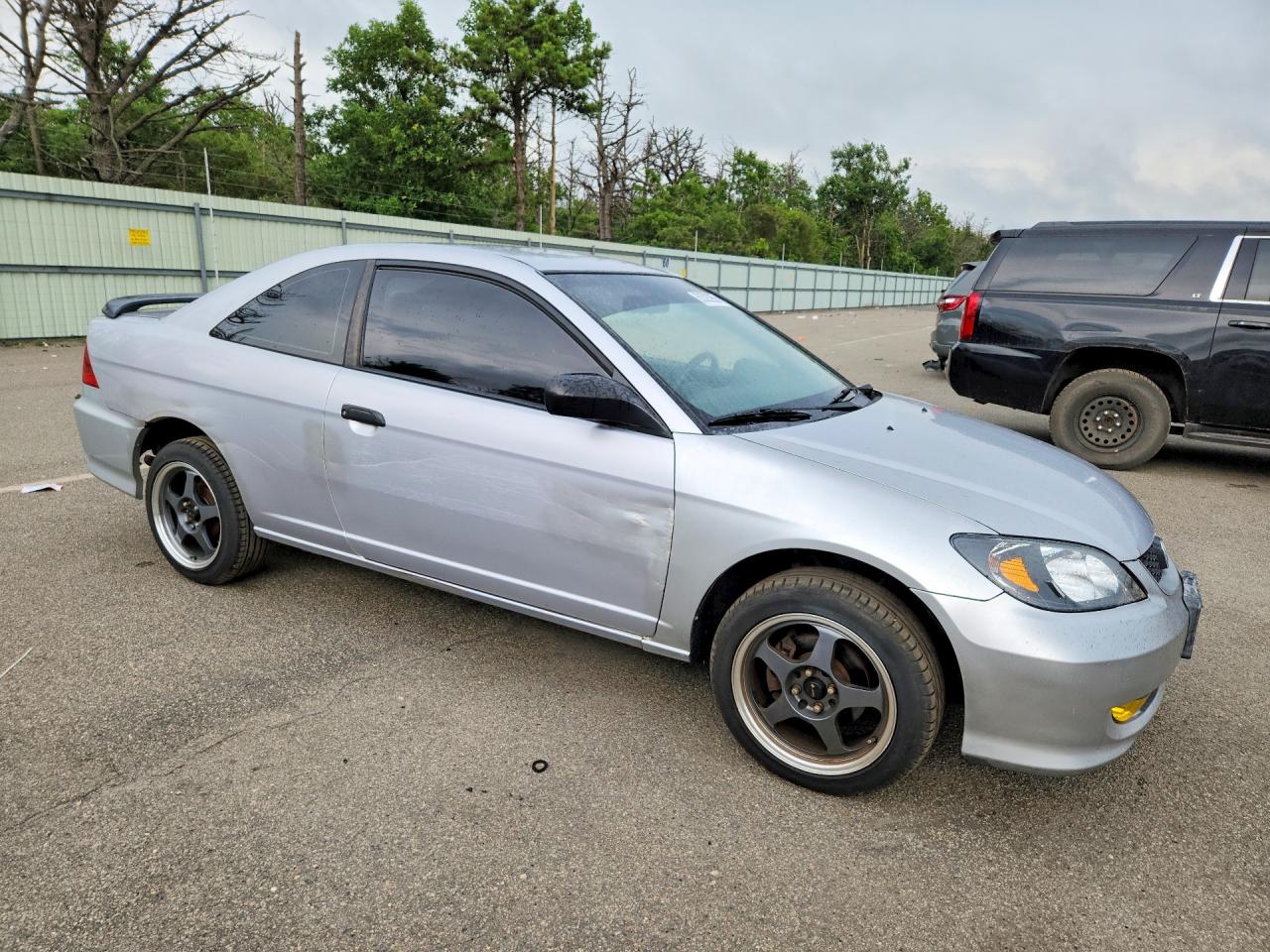 2005 Honda Civic Dx Vp Silver vin: 1HGEM22125L080453