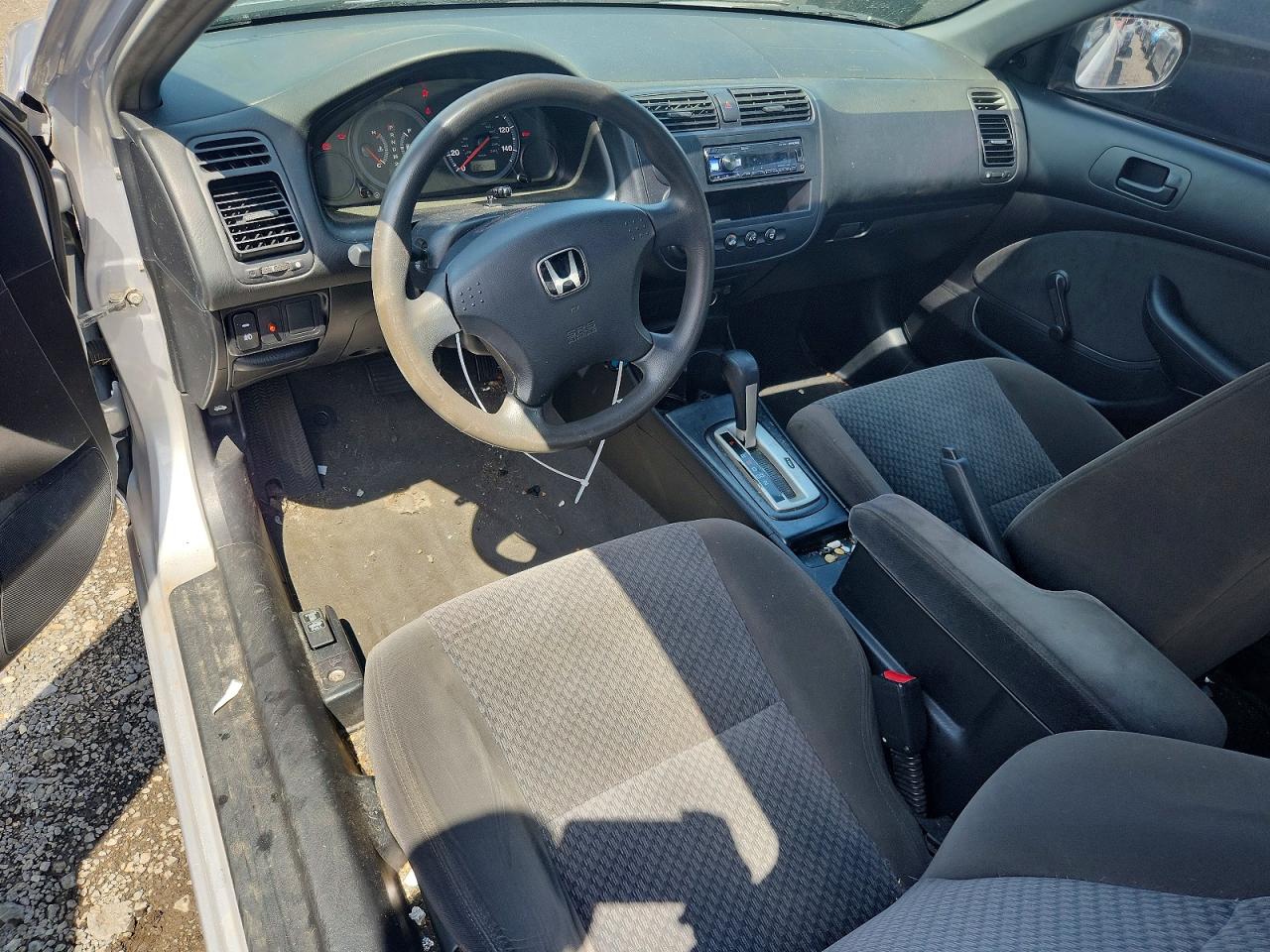 2005 Honda Civic Dx Vp Silver vin: 1HGEM22125L080453