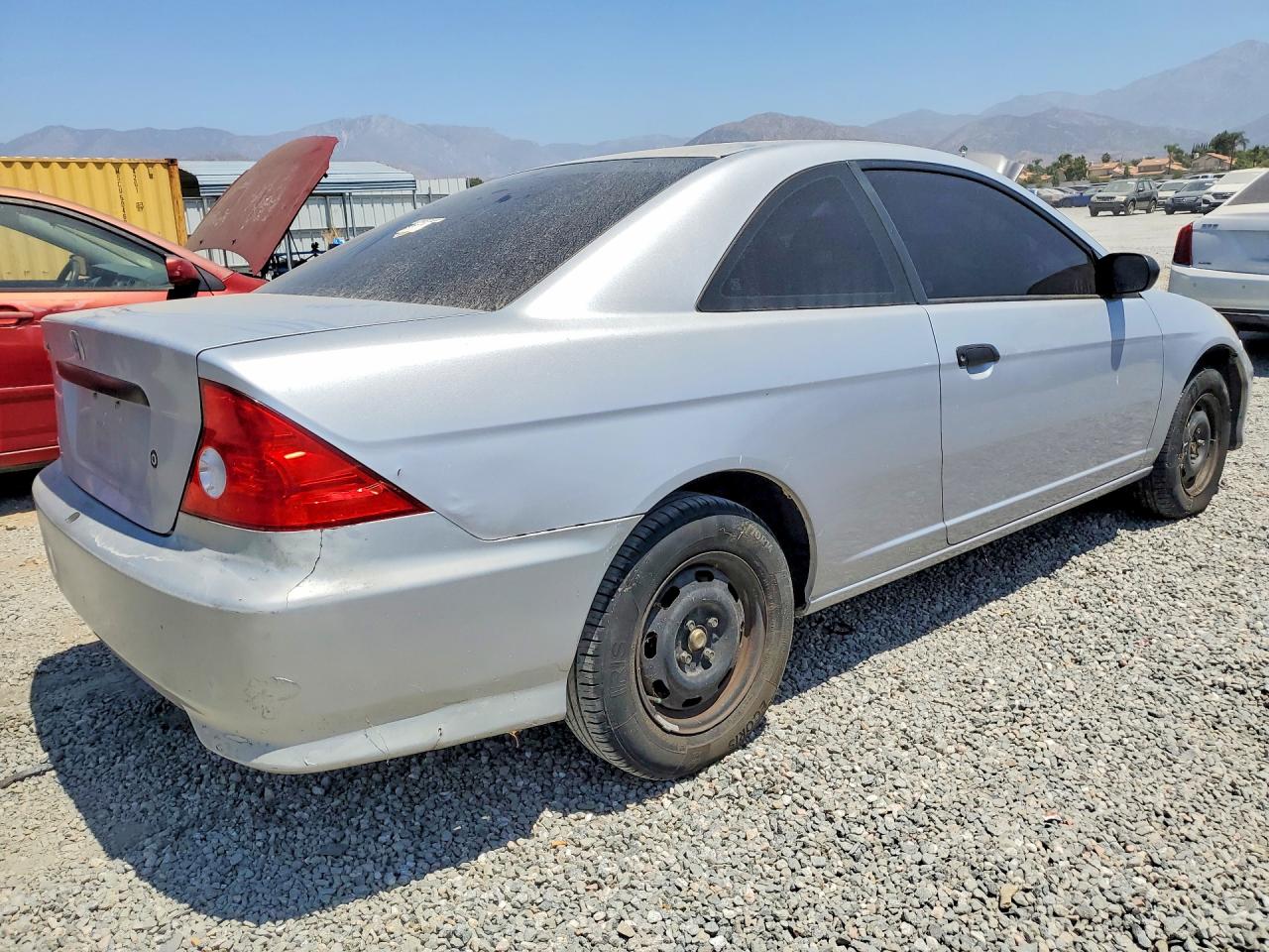 2004 Honda Civic Dx Vp Silver vin: 1HGEM22134L028201