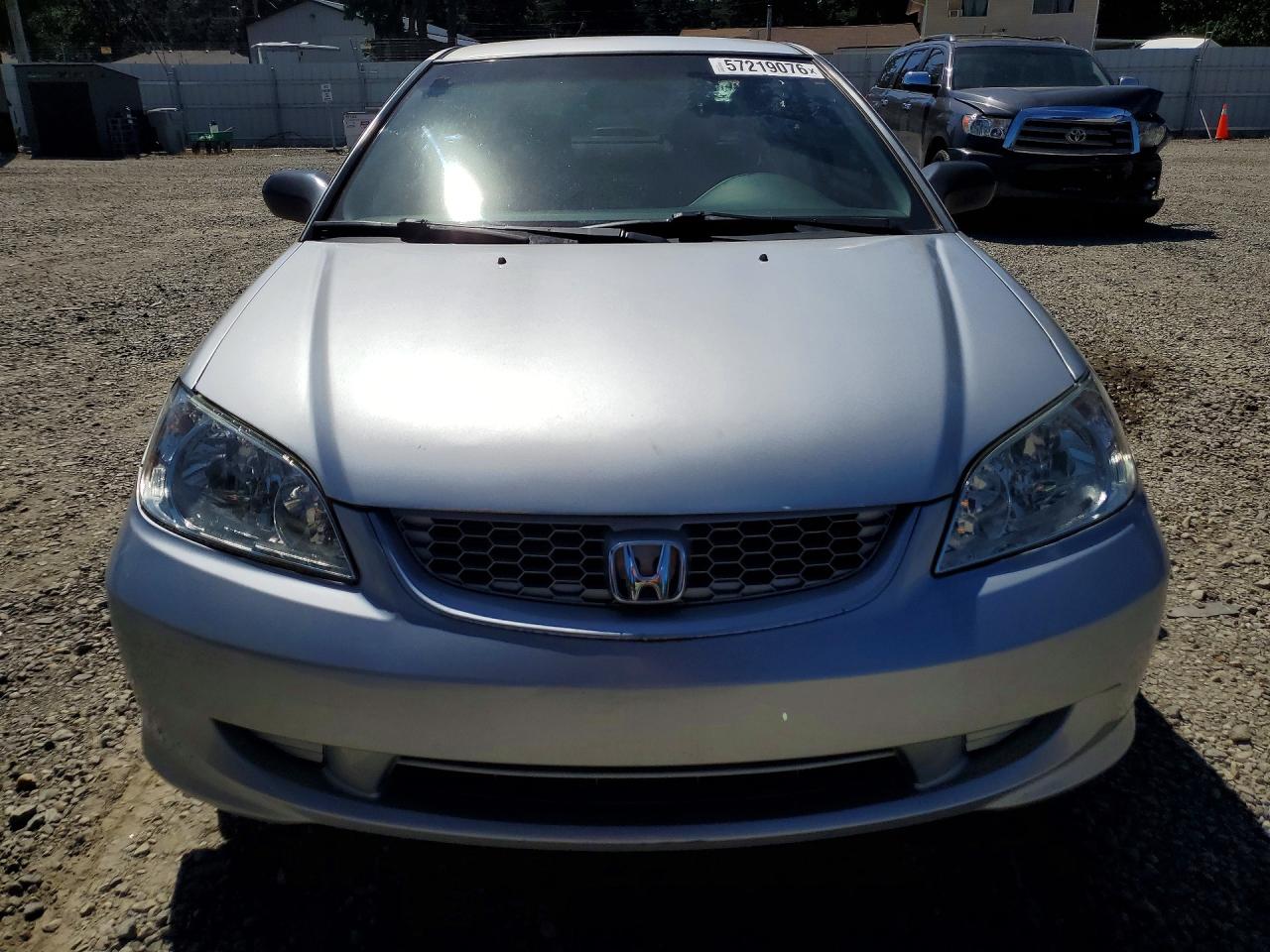 2005 Honda Civic Dx Vp Серебряный vin: 1HGEM22135L005213