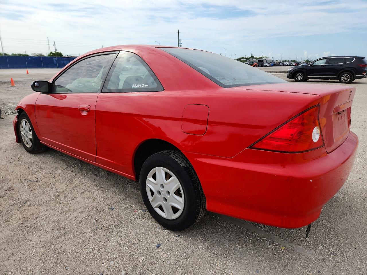 2004 Honda Civic Dx Vp Красный vin: 1HGEM22144L046237