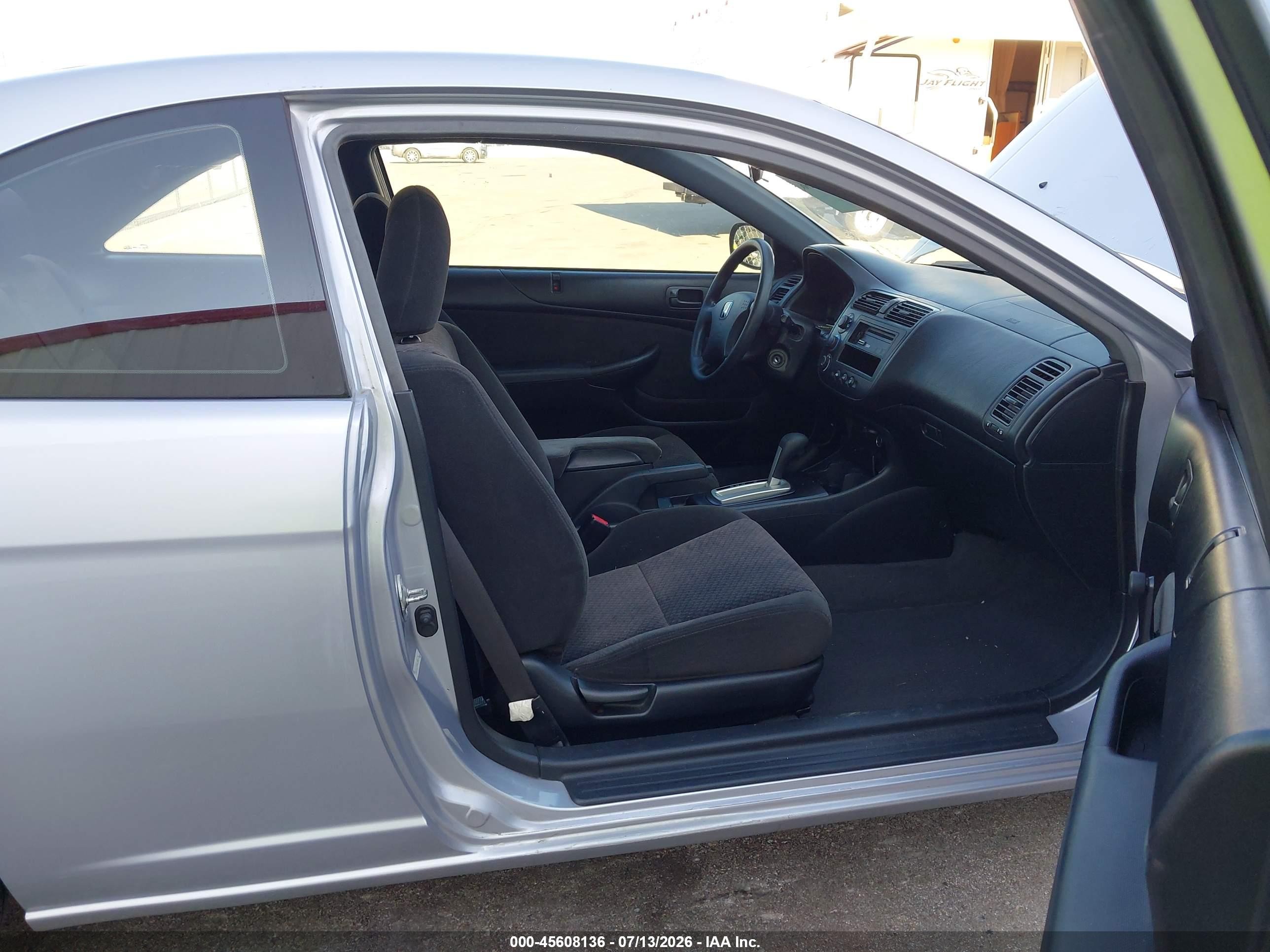 2004 Honda Civic Vp Silver vin: 1HGEM22164L040679