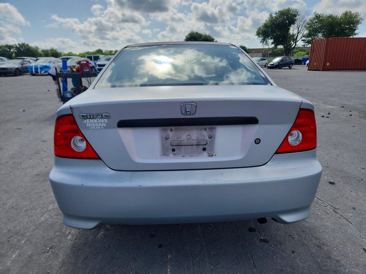2005 Honda Civic Dx Vp Silver vin: 1HGEM22165L070072