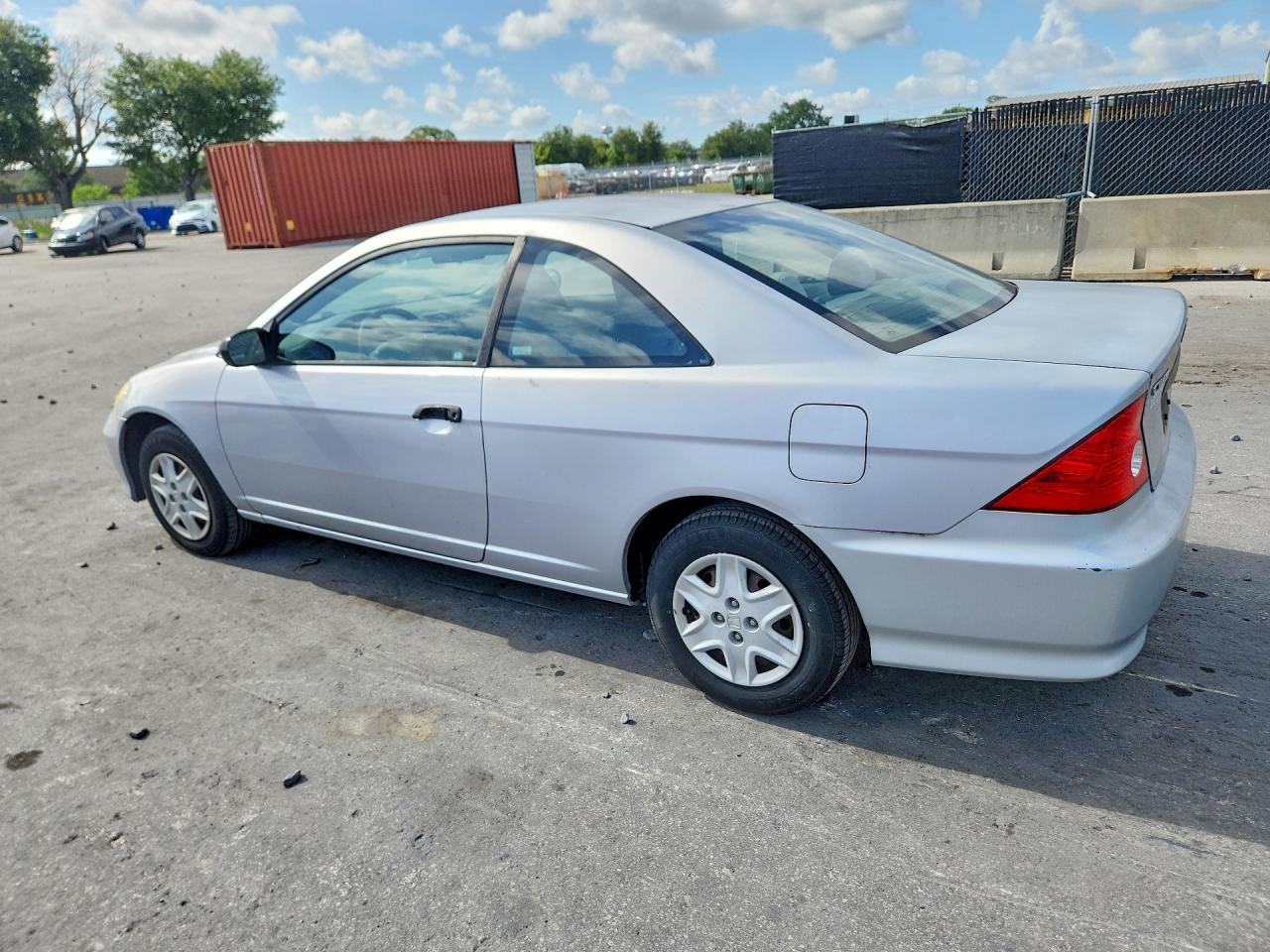 2005 Honda Civic Dx Vp Silver vin: 1HGEM22165L070072