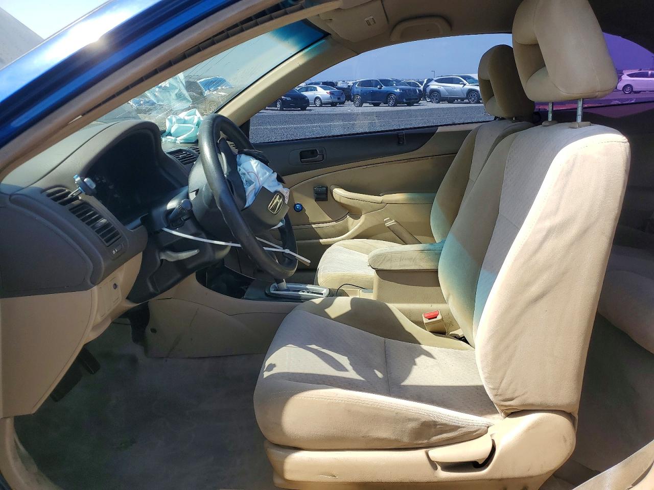 2004 Honda Civic Dx Vp Blue vin: 1HGEM22184L046273