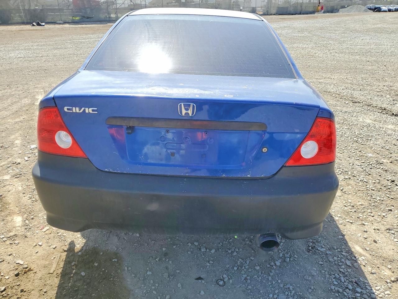 2004 Honda Civic Dx Vp Blue vin: 1HGEM22184L046273