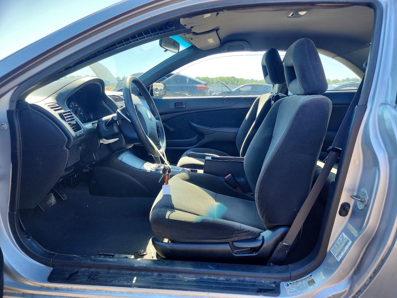 2004 Honda Civic Dx Vp Silver vin: 1HGEM22184L049352