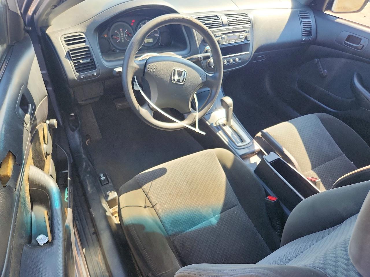 2004 Honda Civic Dx Vp Silver vin: 1HGEM22184L049352