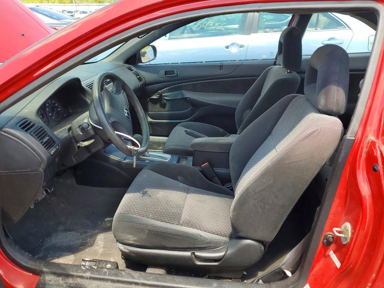 2004 Honda Civic Dx Vp Red vin: 1HGEM221X4L001903