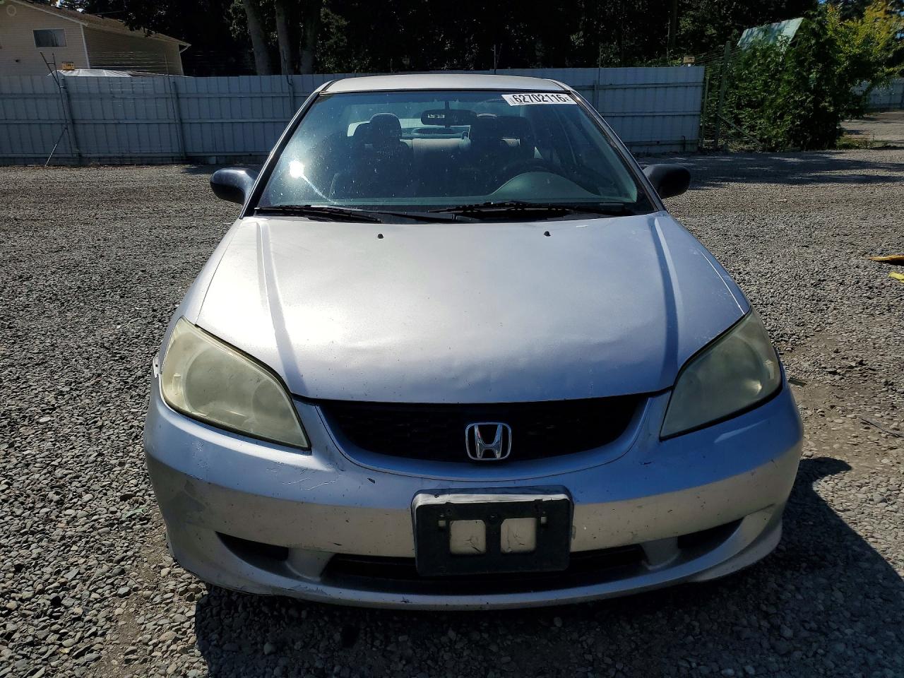 2005 Honda Civic Dx Vp Silver vin: 1HGEM221X5L005189