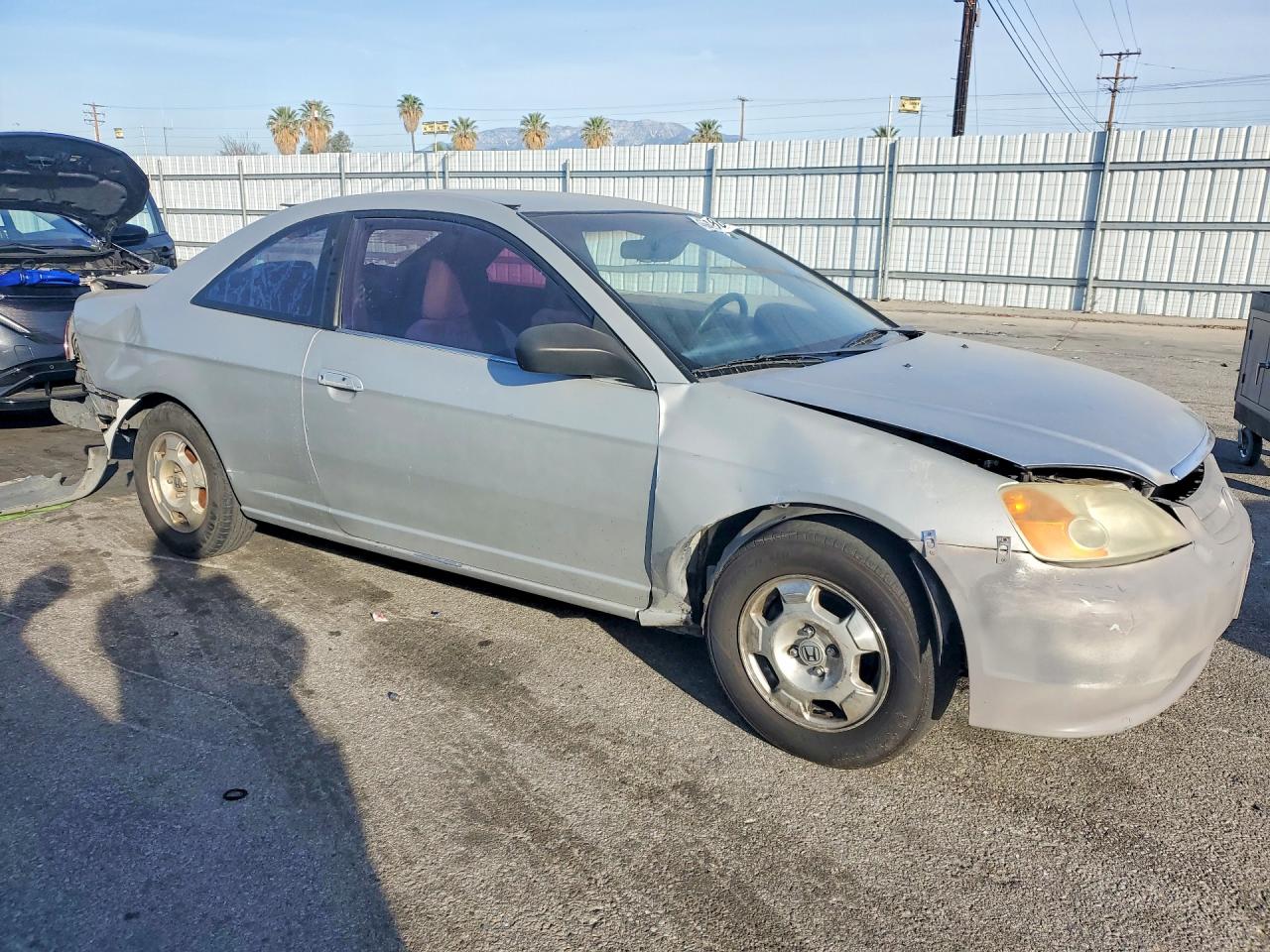2005 Honda Civic Dx Vp Silver vin: 1HGEM22325L019315