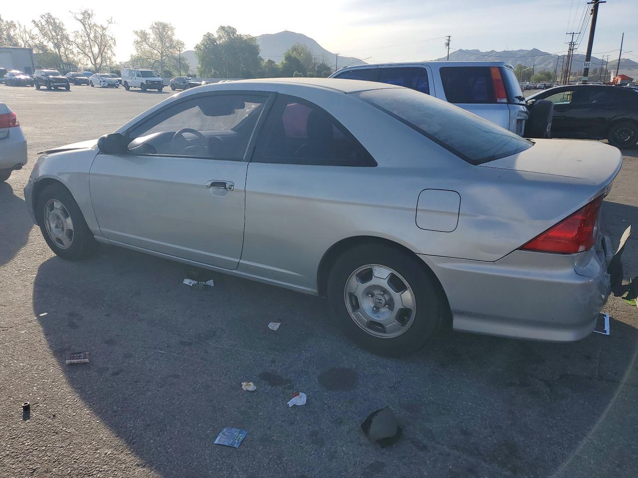 2005 Honda Civic Dx Vp Silver vin: 1HGEM22325L019315
