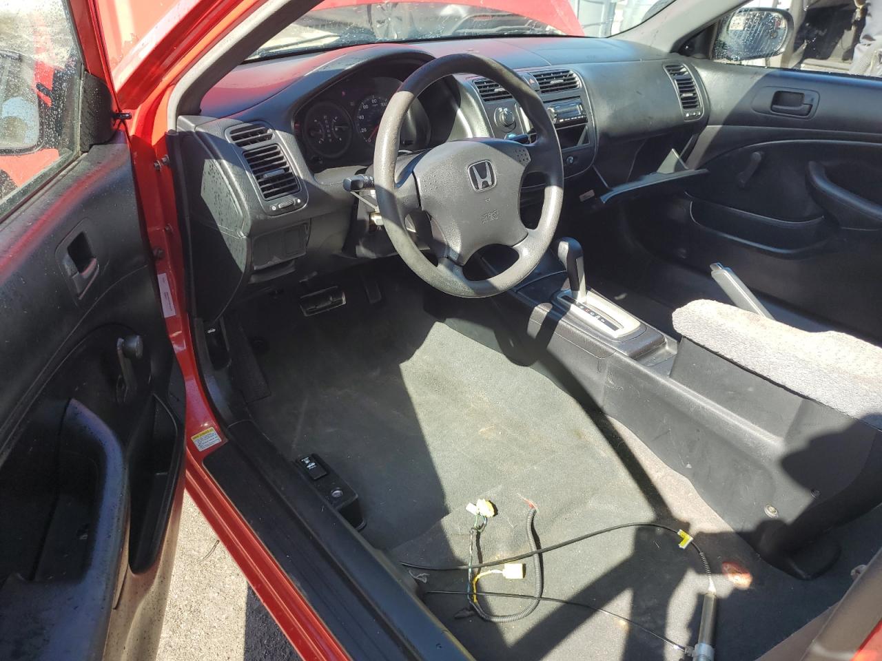 2005 Honda Civic Dx Vp Red vin: 1HGEM22385L036068