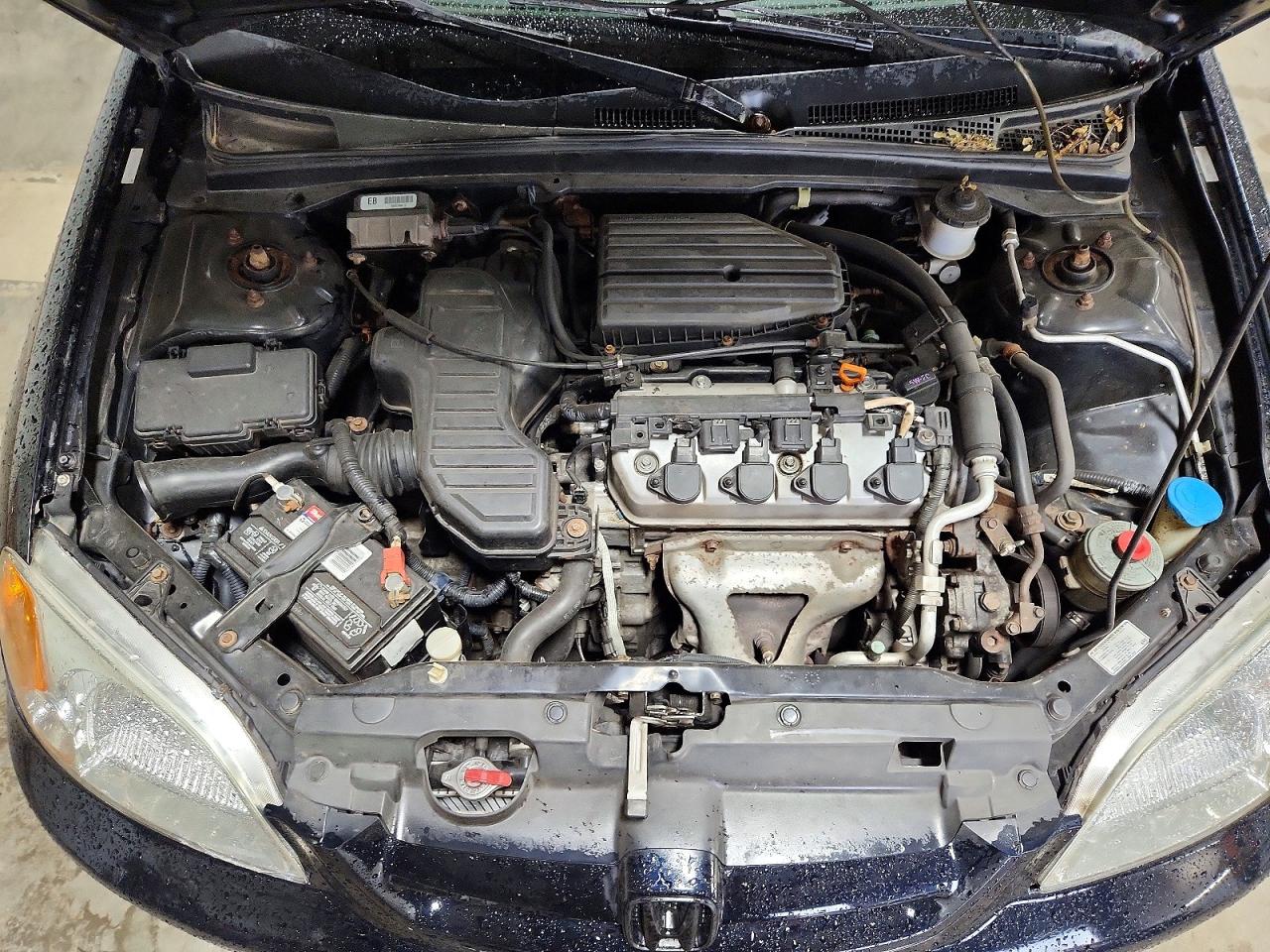 2003 Honda Civic Lx Black vin: 1HGEM22503L017562