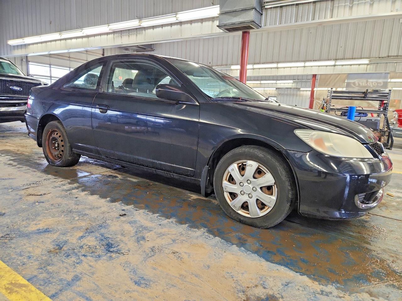 2005 Honda Civic Black vin: 1HGEM22505L058552