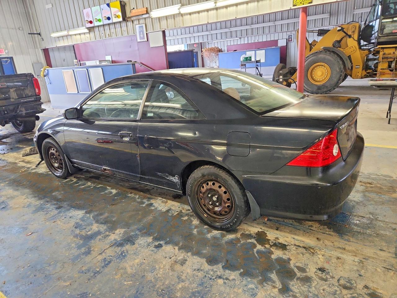 2005 Honda Civic Black vin: 1HGEM22505L058552