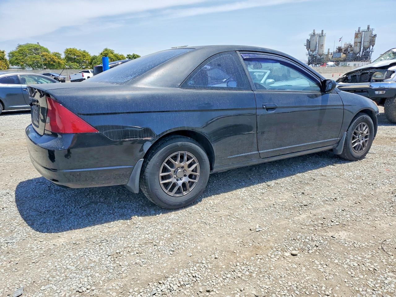 2001 Honda Civic Lx Black vin: 1HGEM22511L021911