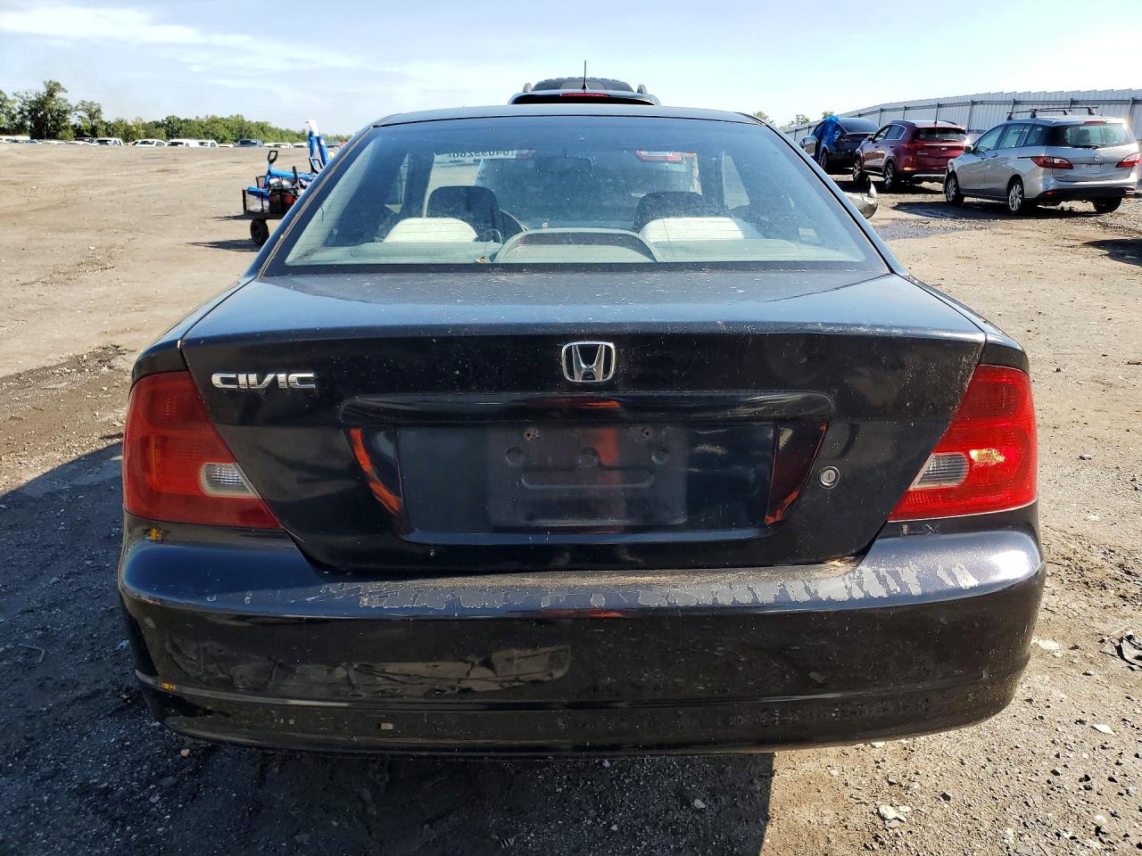 2001 Honda Civic Lx Black vin: 1HGEM22511L068064