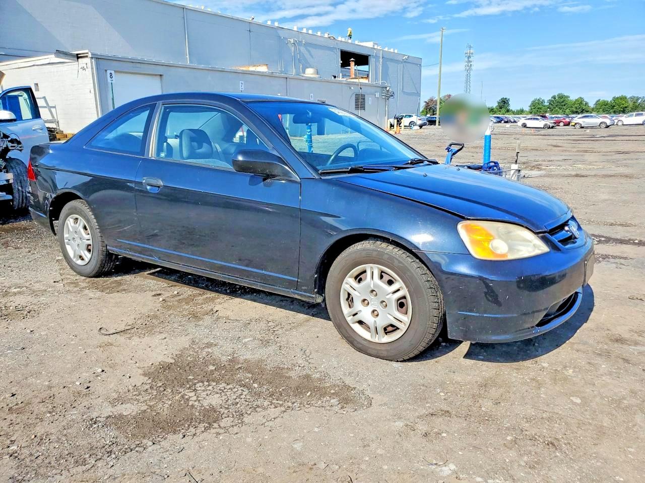 2001 Honda Civic Lx Black vin: 1HGEM22511L068064
