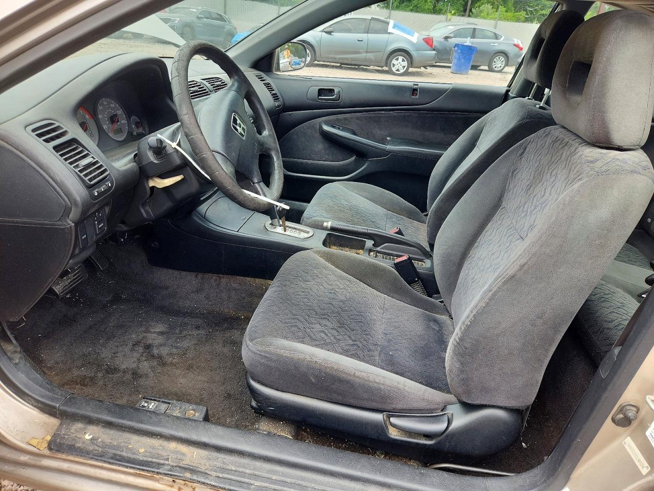 2002 Honda Civic Lx Beige vin: 1HGEM22512L003250