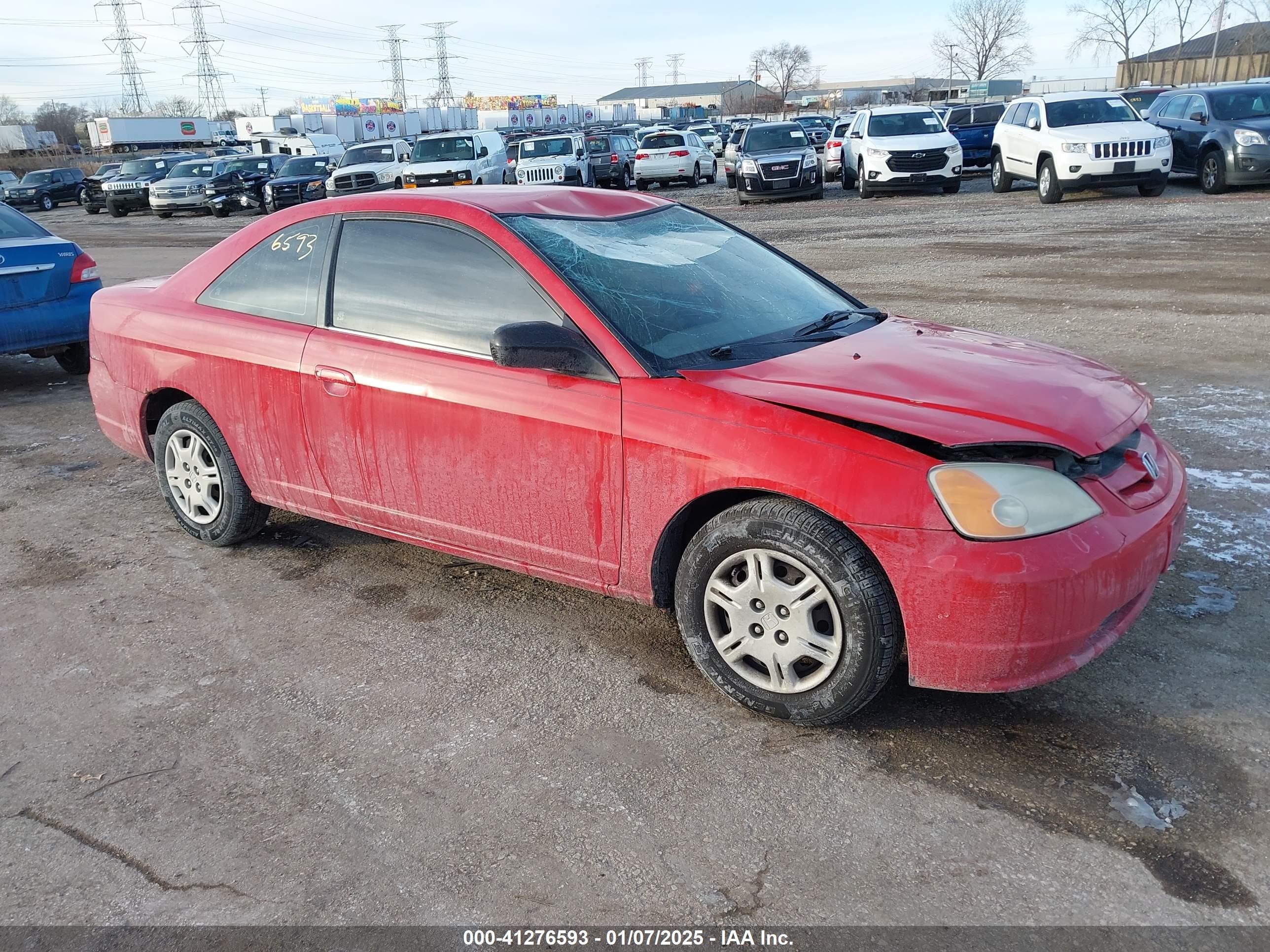 Price & History 2002 Honda Civic Lx 1.7l I-4 115hp vin
