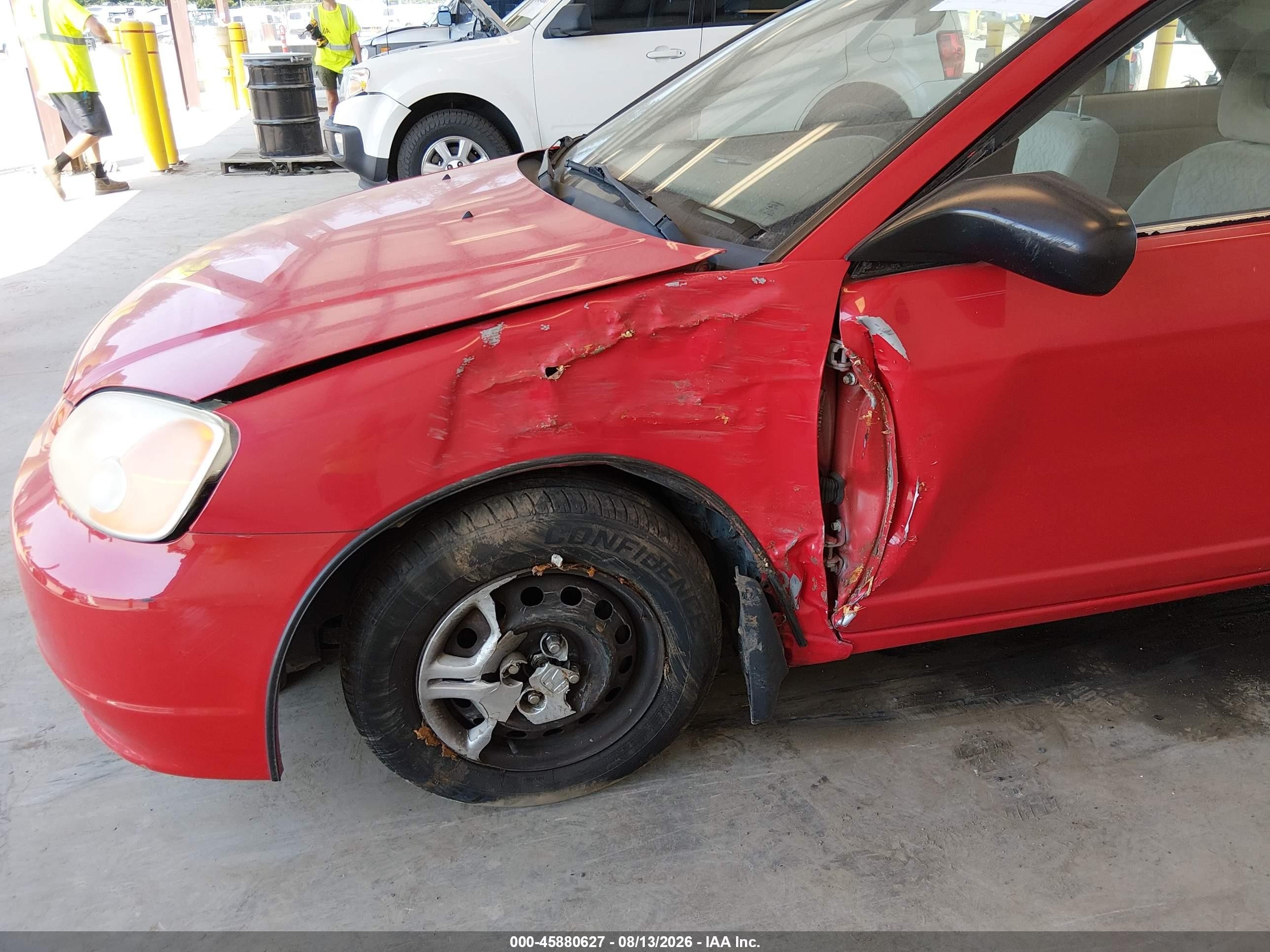 2001 Honda Civic Lx Red vin: 1HGEM22531L049192