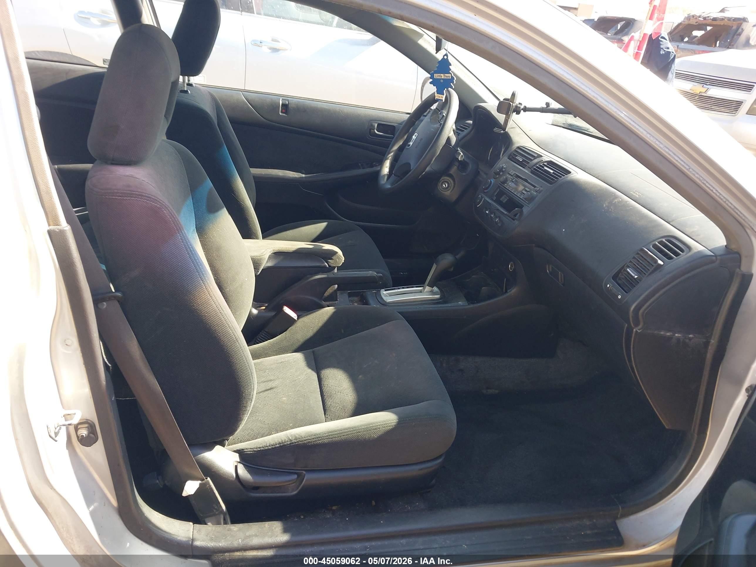 2004 Honda Civic Lx Silver vin: 1HGEM22534L004483