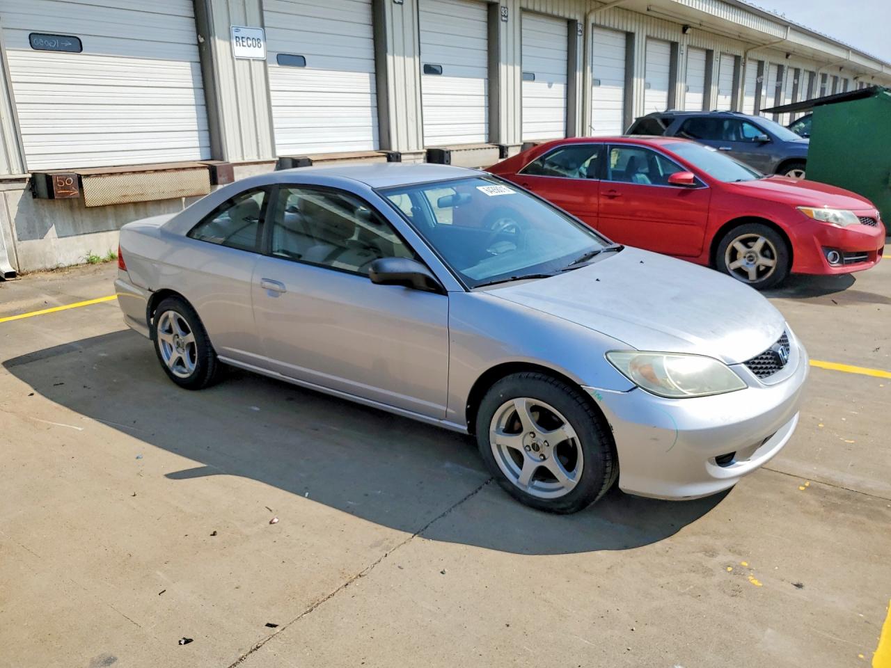 2004 Honda Civic Lx Серебряный vin: 1HGEM22534L011210