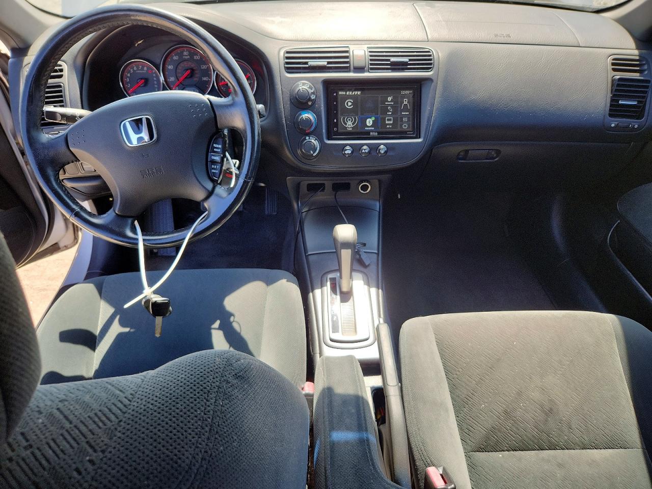2005 Honda Civic Lx Silver vin: 1HGEM22535L080738