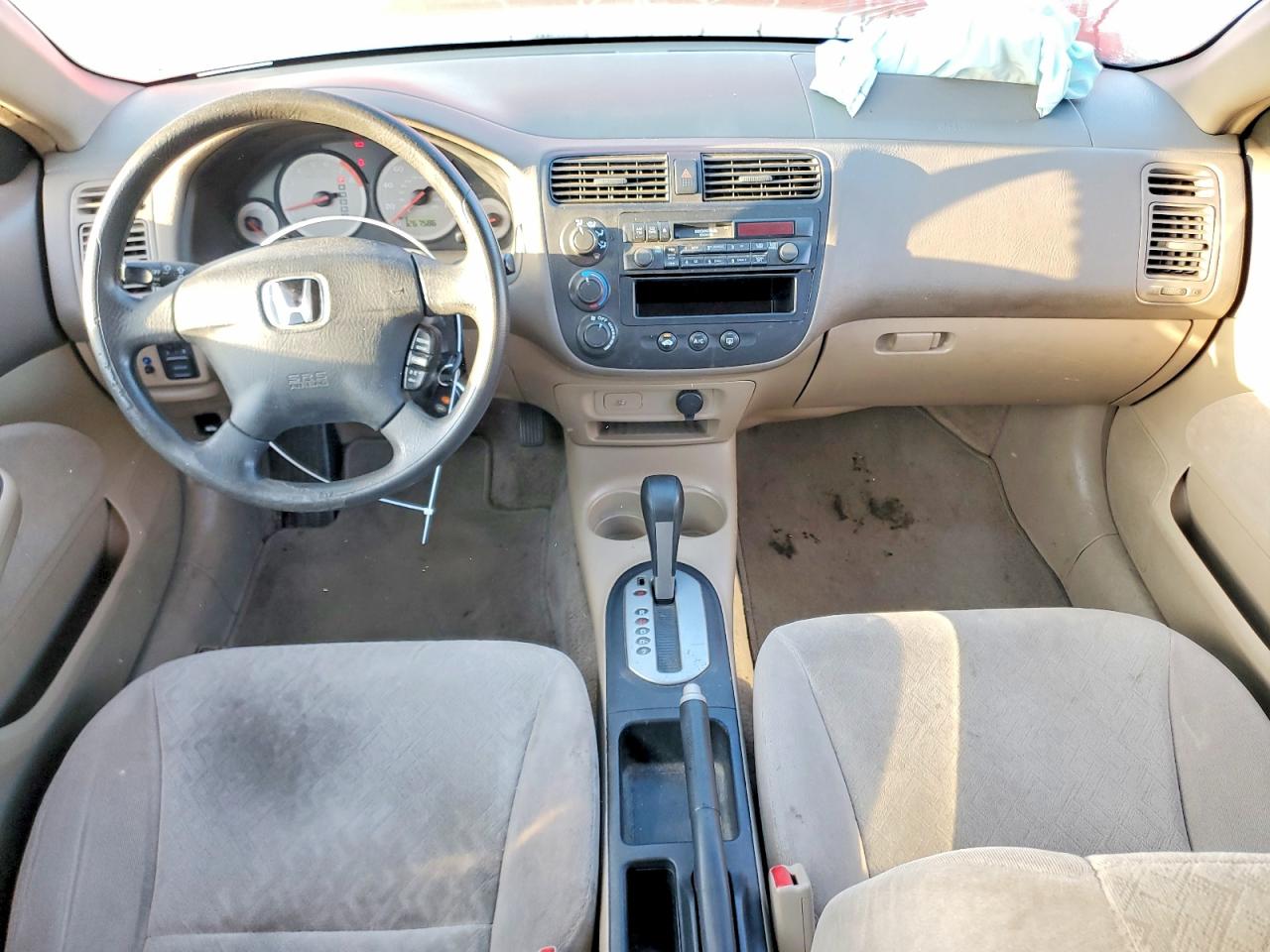 2001 Honda Civic Lx Red vin: 1HGEM22541L062307